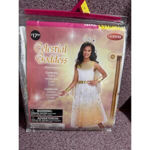 Celestial Goddess Halloween girl Large 10-12 costume brand new unused